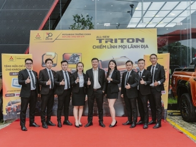 Tổ Chức Ra Mắt xe Mitsubishi Triton 2024 tại HCM